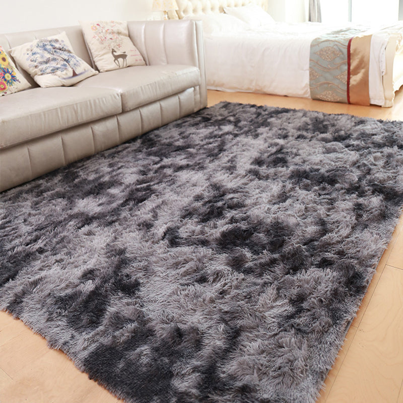 Einfachheit Home Dekoration Teppichkrawatte Shag Teppich Polyester Nicht rutschfest