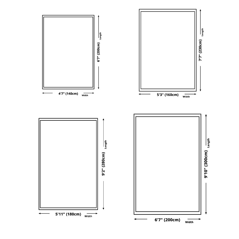 Gold Simplicity Rug Polyester Color Block Rug Washable Rug for Living Room