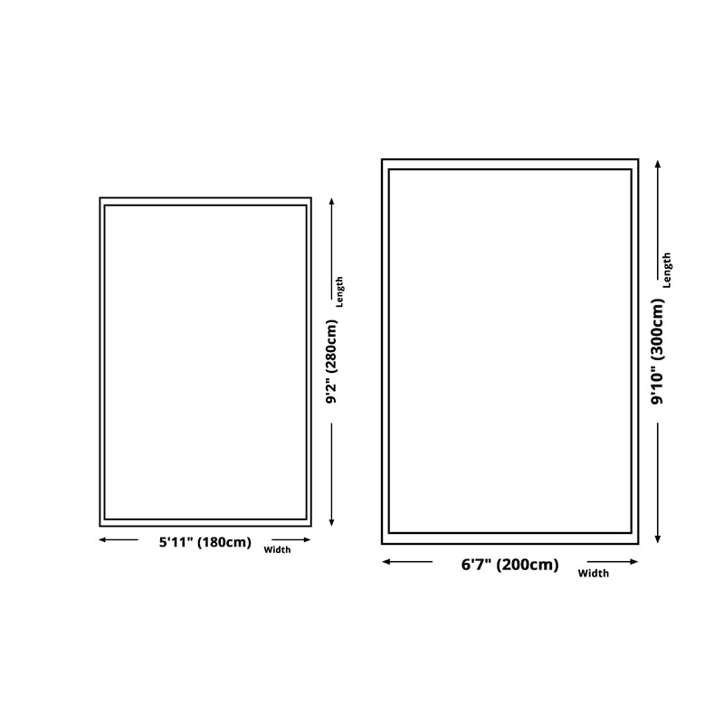 Simplicity Matrix Pattern Carpet Polyester Indoor Rug Stain Resistant Area Rug for Living Room