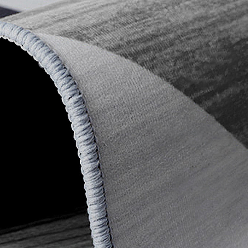 Modern Triangle Print Rug Polyester Indoor Carpet Stain Resistant Area Rug for Living Room