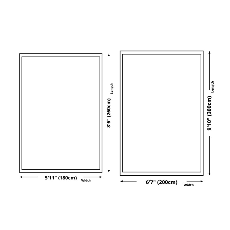 Modern Triangle Print Rug Polyester Indoor Carpet Stain Resistant Area Rug for Living Room