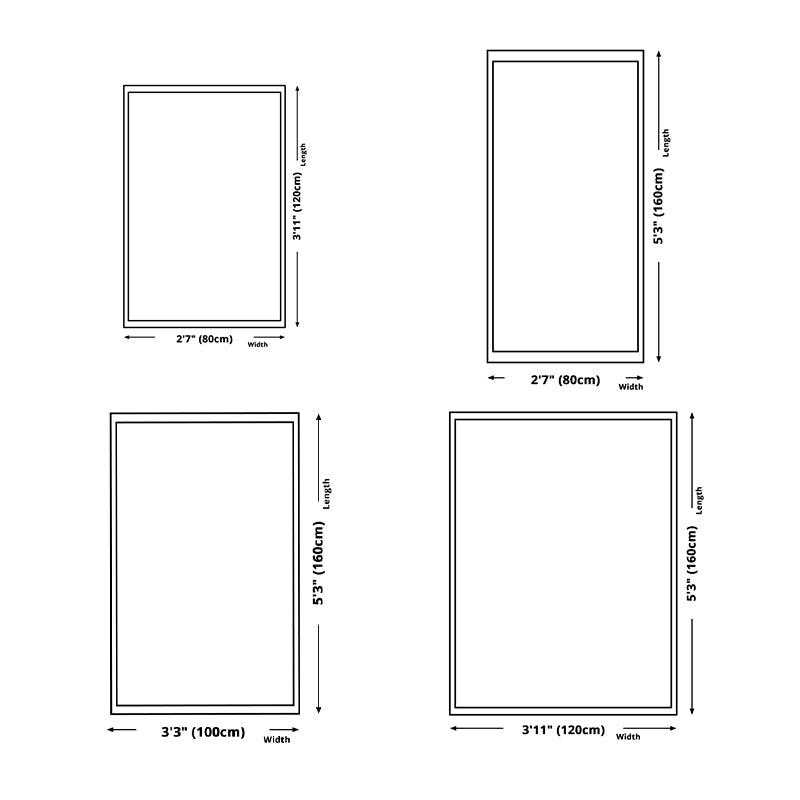 Khaki Tone Geometric Rug Leisure Polyester Area Rug Stain Resistant Carpet for Home Decor