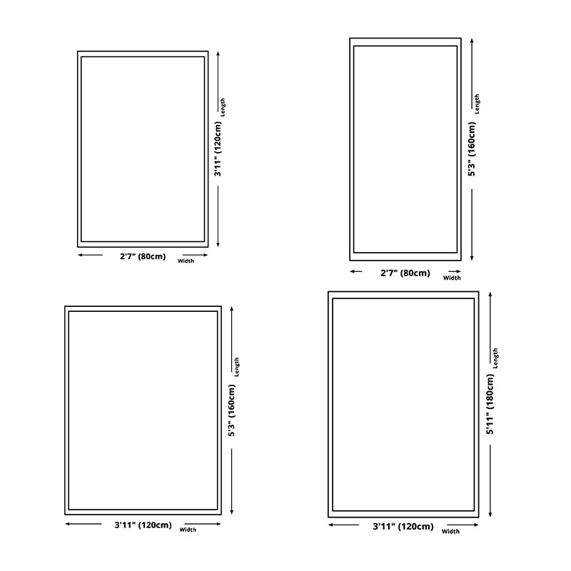 Creative Graphic Printed Carpet Polyester Rug Non-Slip Backing Indoor Rug for Home Decoration