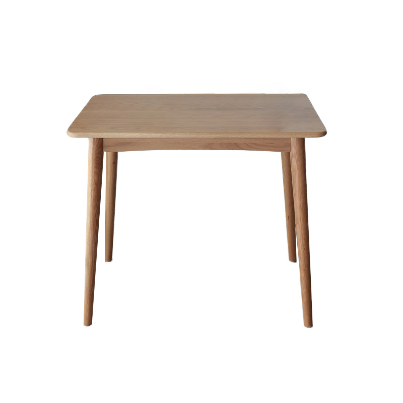 Collezione per sala da pranzo in legno in legno massiccio contemporaneo con 4 piedi