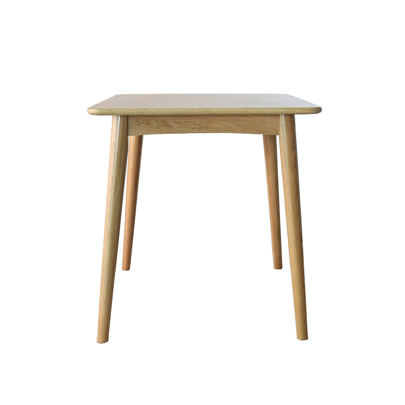 Collezione per sala da pranzo in legno in legno massiccio contemporaneo con 4 piedi