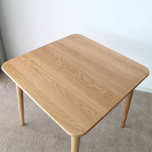 Collezione per sala da pranzo in legno in legno massiccio contemporaneo con 4 piedi
