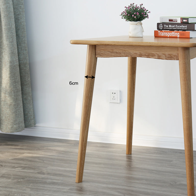 Collezione per sala da pranzo in legno in legno massiccio contemporaneo con 4 piedi