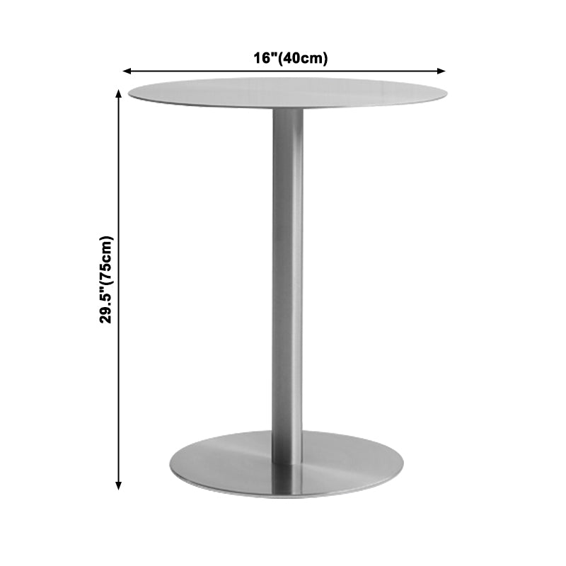 Metal Industrial Dining Table Stainless Steel Table for Kitchen and Dining Room