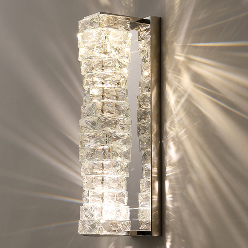 Tombra geométrica Multi-luces Medro de pared Moderna Moder de montura de pared de la pared en plata