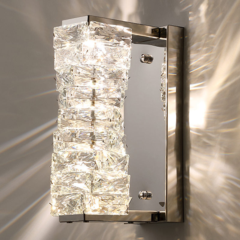 Tombra geométrica Multi-luces Medro de pared Moderna Moder de montura de pared de la pared en plata