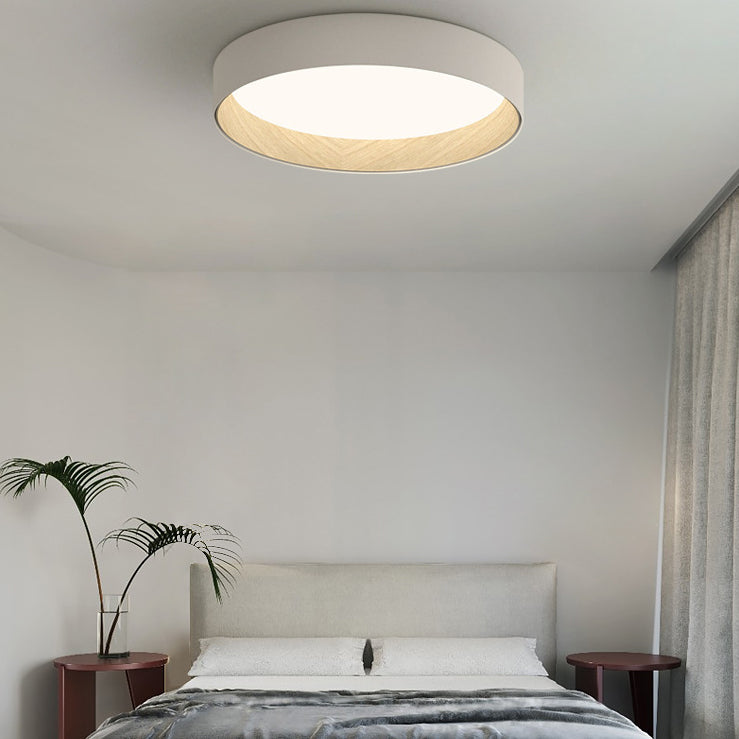 Acrylic Circular LED Flush Mount in Modern Concise Style Aluminium Indoor Ceiling Light