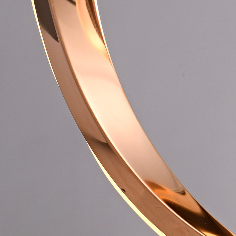 Modern Linear Chandelier Island Lights Metal Chandelier with Silicone Shade