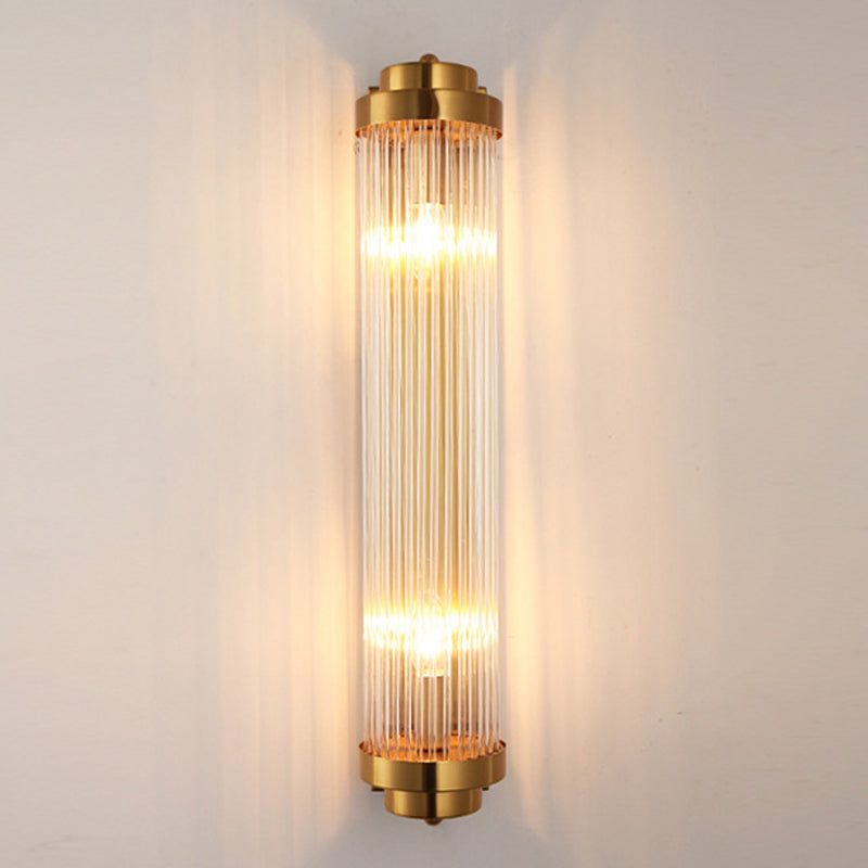 Einstellbare geometrische Schattenwand Wandleuchte moderne Kristallwandmontageleuchte in Gold