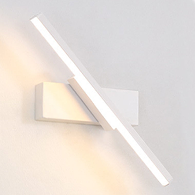 Einstellbare Metall Linear Wandleuchter 1 Licht moderne Wandmontageleuchte