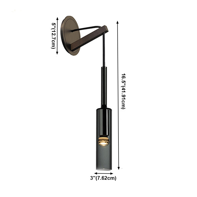 Geometrische 1-Licht-Wandleuchter moderner Kristallwandmontageleuchte