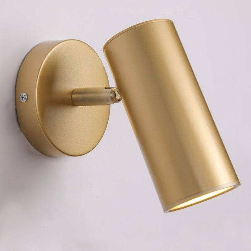 Halbzylinder 1-Licht-Lesen Wandleuchte moderne Metallwandmontageleuchte Metallmontage