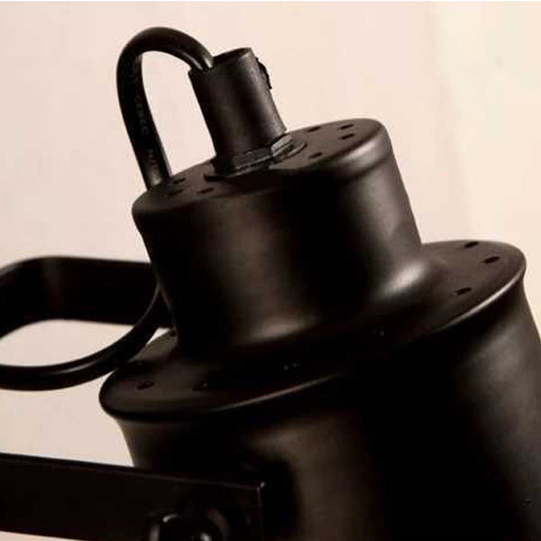 Metallzylinderwand montierte Lampen Industrial Style 1 Licht Wandleuchte Leuchte