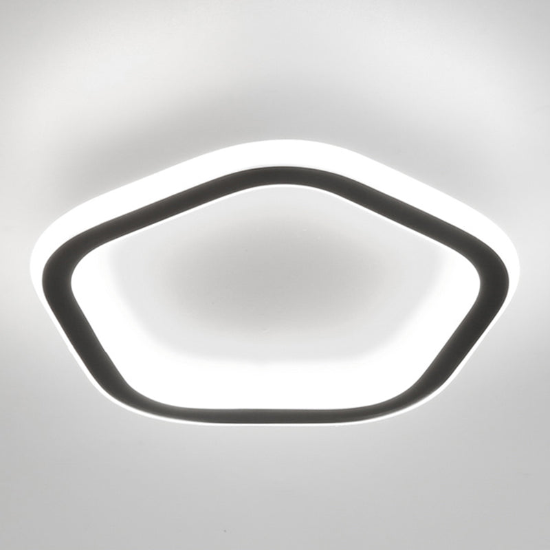 LED Ceiling Light Fixture Modern Simple Flush Mount Lamp for Aisle Bedroom