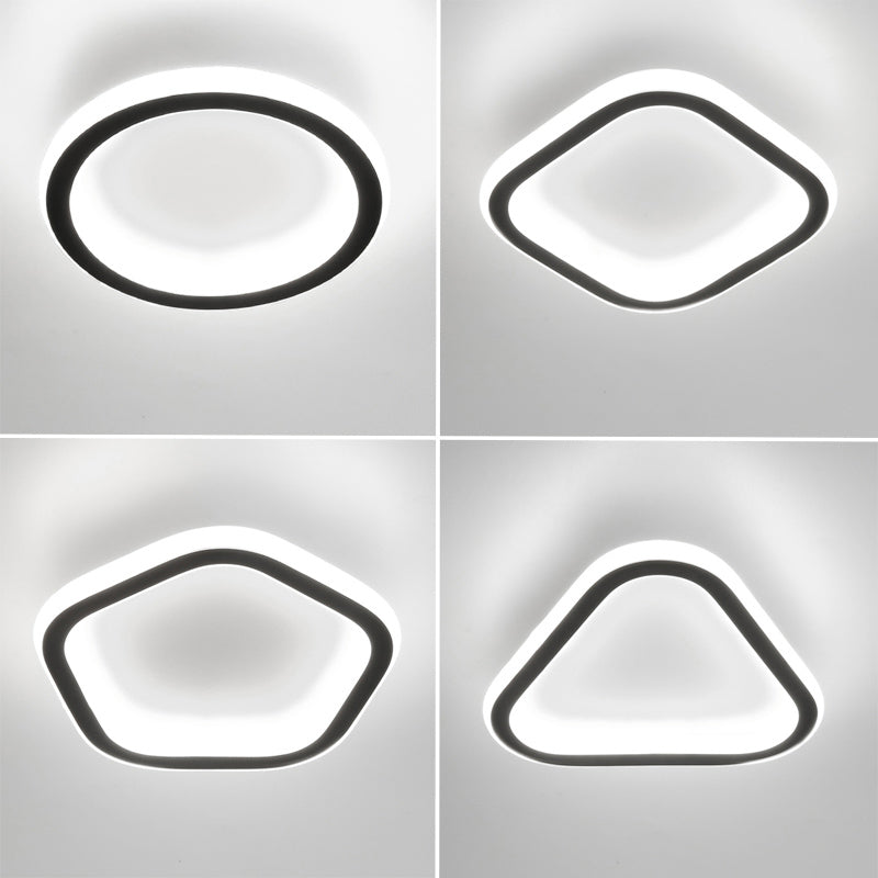 LED Ceiling Light Fixture Modern Simple Flush Mount Lamp for Aisle Bedroom