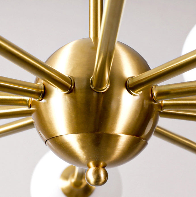 Gold Multi-lights Chandelier Light Modern Style Light Fixture for Living Room