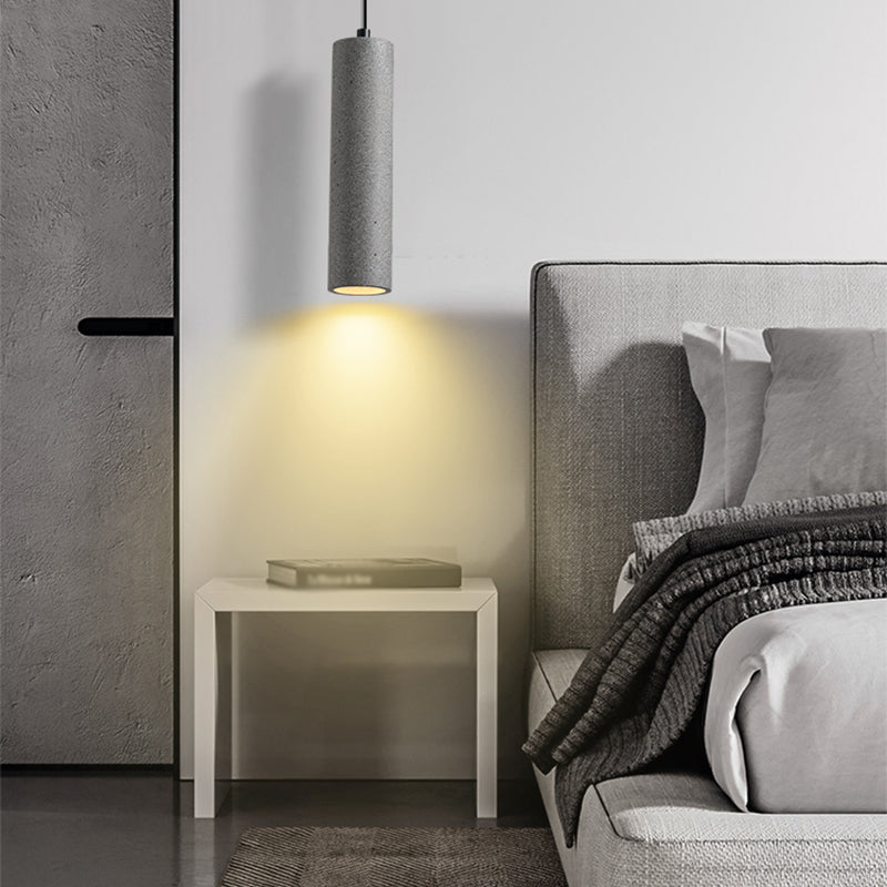 Einzelkopf hängend leichter kreativer Zement zeitgenössische Federung für Foyer