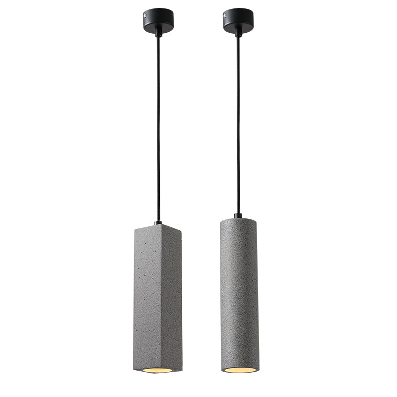 Einzelkopf hängend leichter kreativer Zement zeitgenössische Federung für Foyer