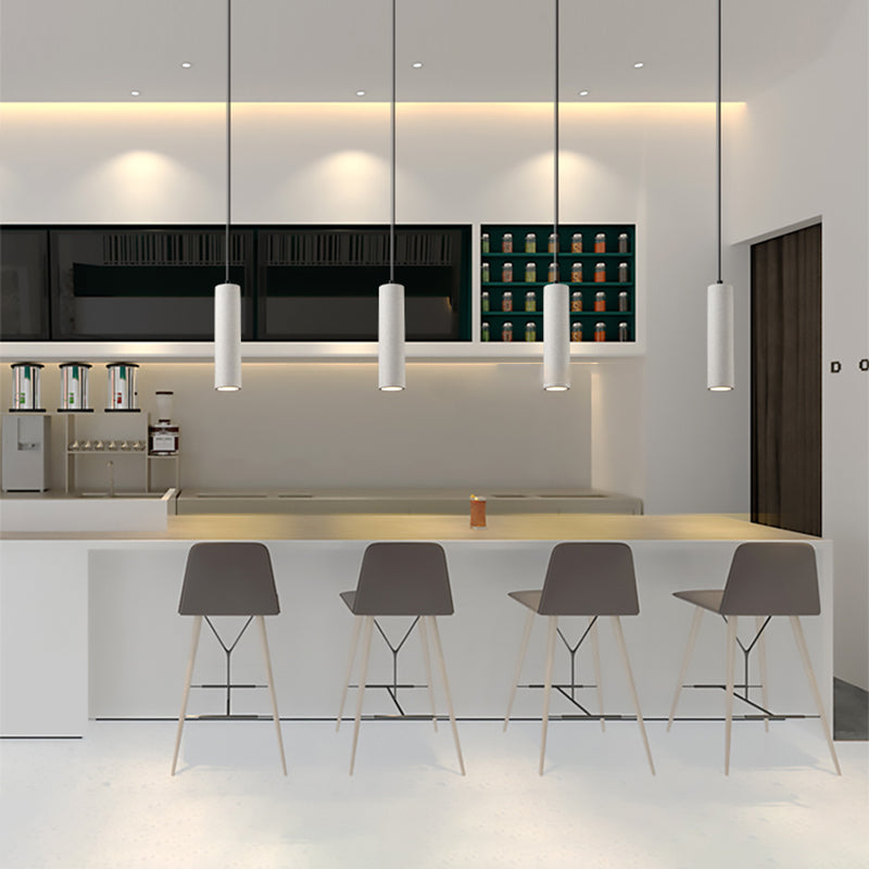 Einzelkopf hängend leichter kreativer Zement zeitgenössische Federung für Foyer