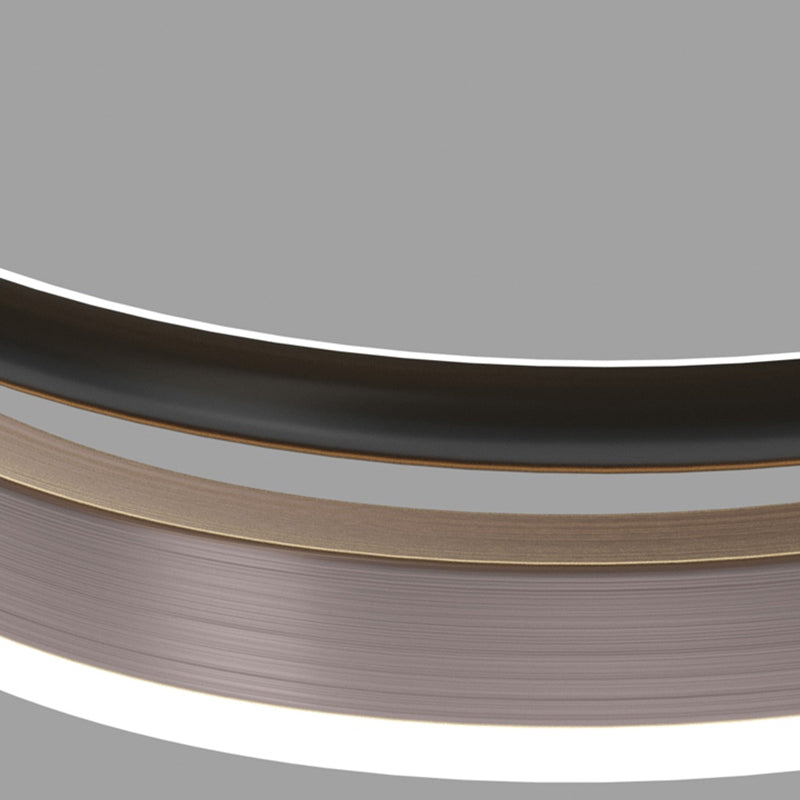 Geometric Contemporary Simple Island Light Acrylic Shade Hanging Light for Dining Room