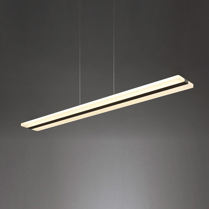 LED Modern Style Island Light Rectangle Dining Room Lighting Fixture