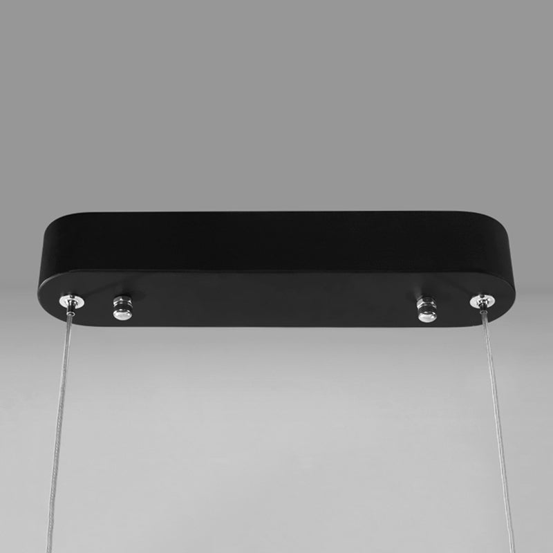 LED Modern Style Island Light Rectangle Dining Room Lighting Fixture