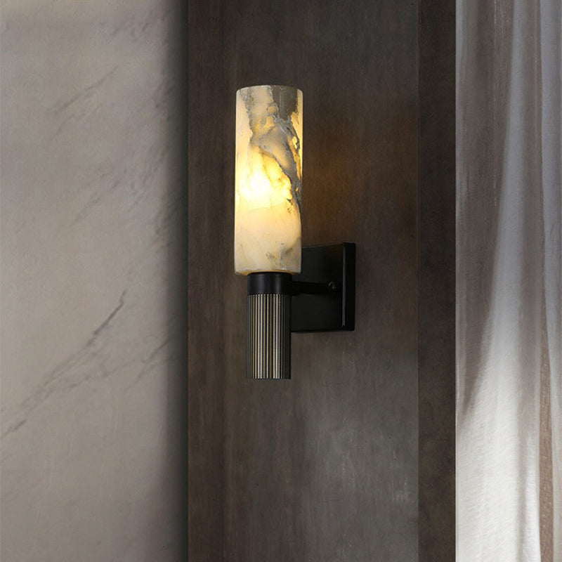 Moderne Marmorwandleuchten Ein-Bulb-Wandleuchte für Schlafzimmer Wohnzimmer