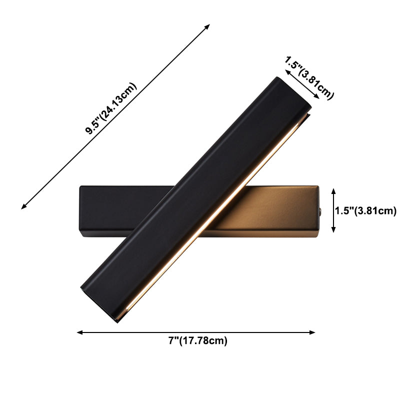 Schlafzimmer Rotatable Leuchtenleuchten LED moderne Wandmontage -Beleuchtungsanlage