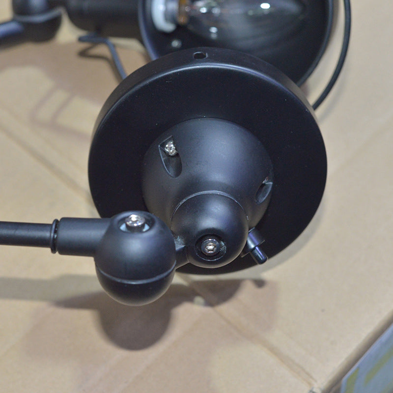 Moderne Eisenwandleuchten mit einer Glühbirne einstellbare Wandleuchte für den Untersuchungsraum