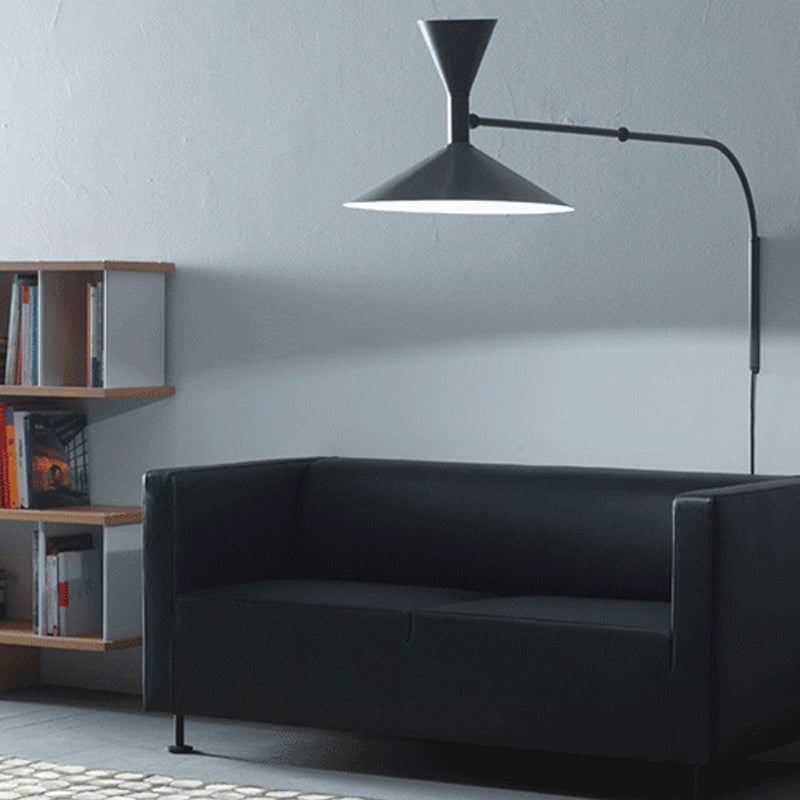 Moderne einfache verstellbare Wandleuchter 2-Bulbs-Wandmontageleuchte für Wohnzimmer