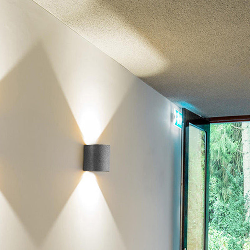 Wohnzimmer ein Kopfwandleuchten moderne Zementwandmontageleuchte