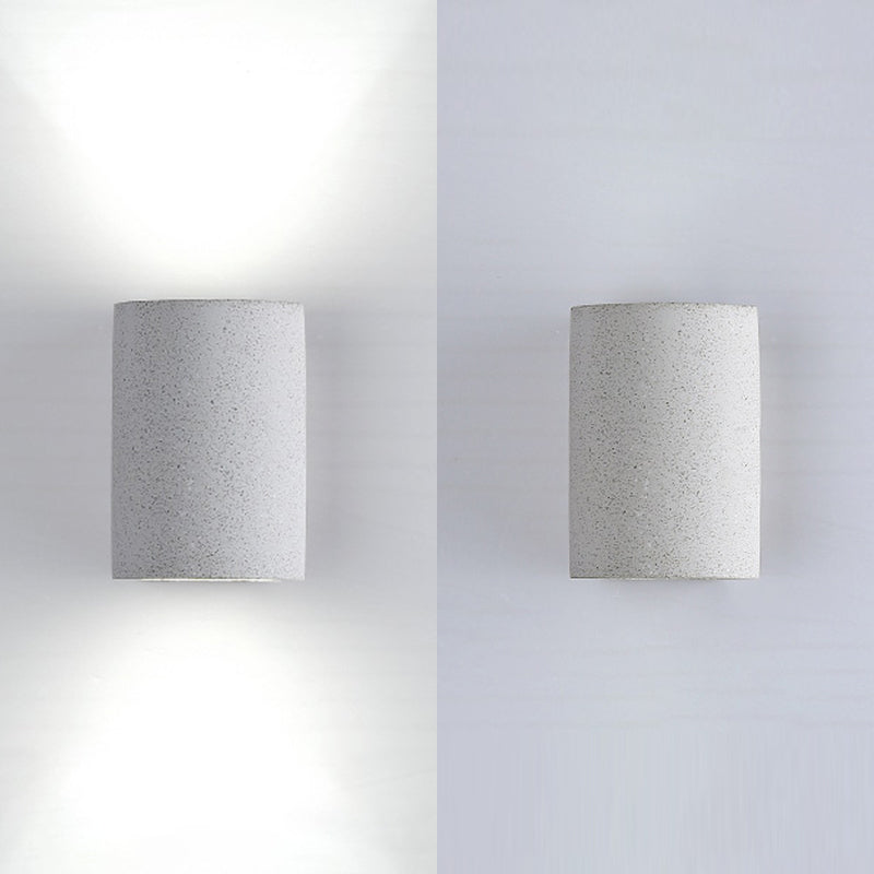 Wohnzimmer ein Kopfwandleuchten moderne Zementwandmontageleuchte