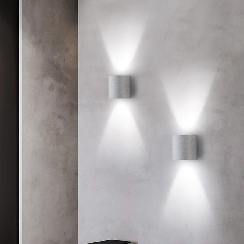 Wohnzimmer ein Kopfwandleuchten moderne Zementwandmontageleuchte