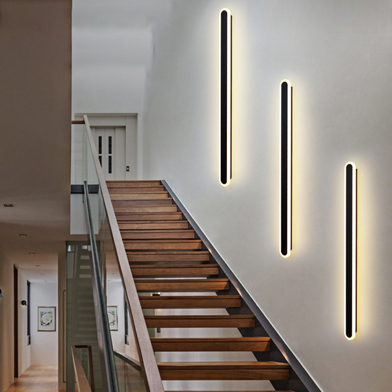 Linearer Schatten 1 Leichte Wandleuchten moderne Metallwandmontage Leuchte