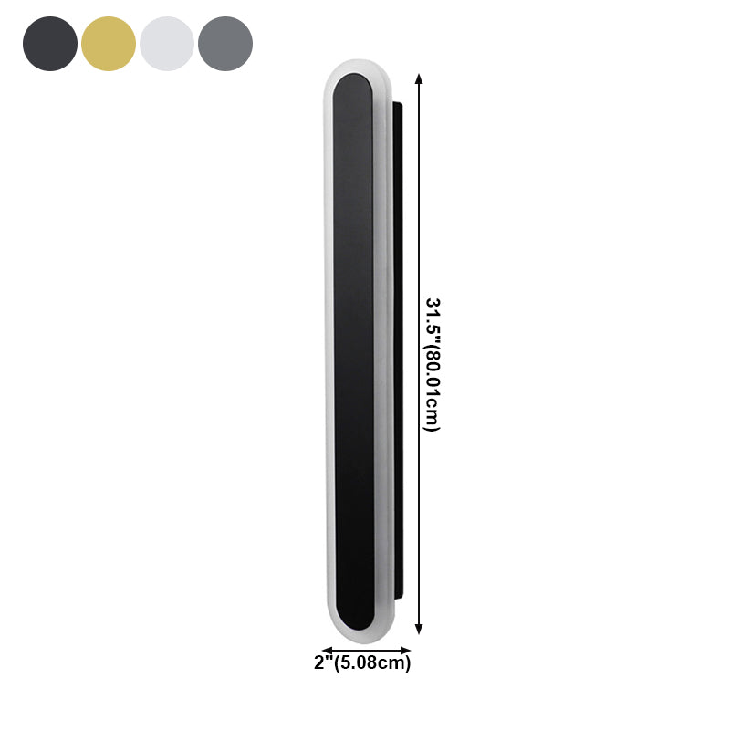 Linearer Schatten 1 Leichte Wandleuchten moderne Metallwandmontage Leuchte