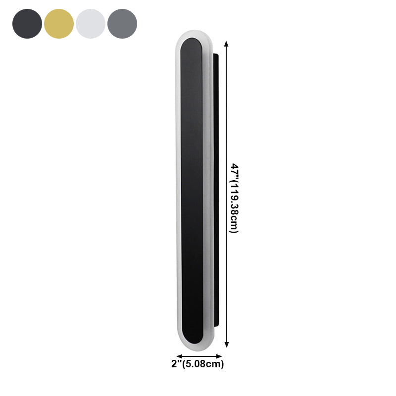 Linearer Schatten 1 Leichte Wandleuchten moderne Metallwandmontage Leuchte