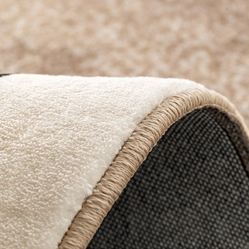 Lichtbruine modern tapijt mengen kleurstuk Tapijt niet-slip achterste tapijt voor woningdecoratie