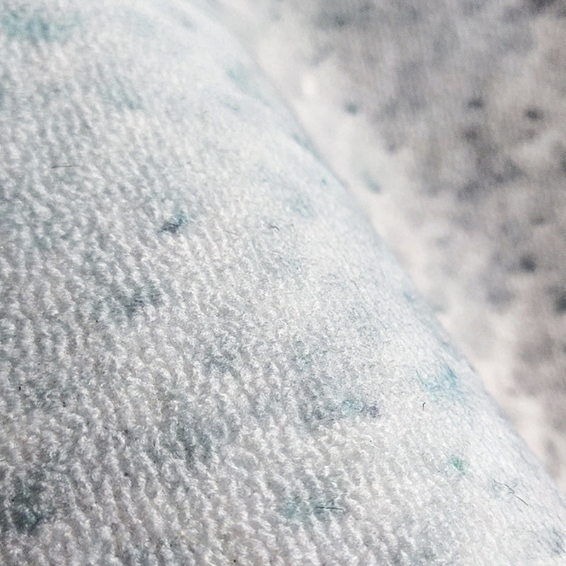 Tapis graphique en polyester en or léger tapis de support non glissant pour le salon