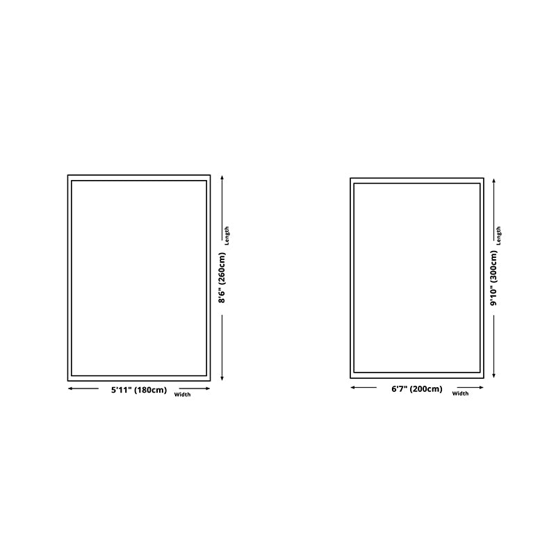 Khaki Modern Area Carpet Geometric Pattern Polyester Area Rug Non-slip Backing Rug for Living Room