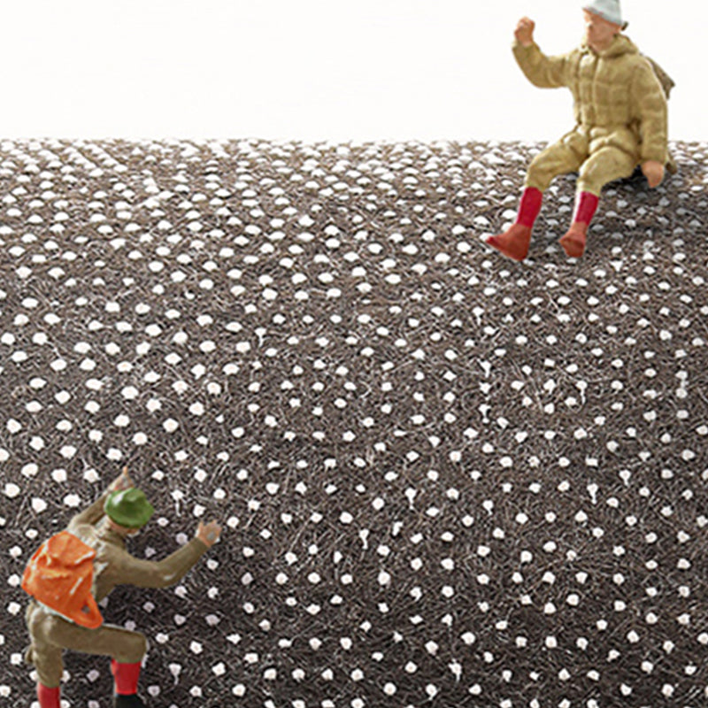 Simplicity Tartan Pattern Carpet Polyester Rug Stain Resistant Area Carpet for Home Decoration