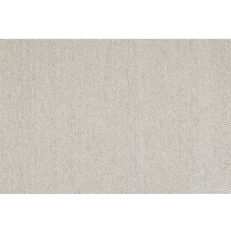 Grey Solid Color Area Rug Modern Polyester Area Carpet Easy Care Rug for Living Room