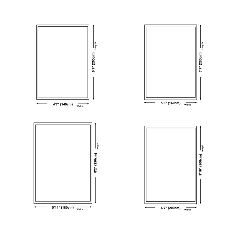 Simple Checkered Pattern Carpet Polyester Indoor Rug Pet Friendly Area Rug for Home Decoration