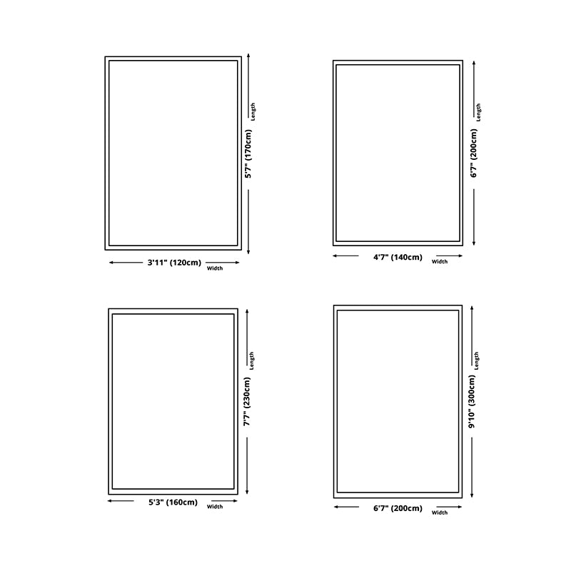 Geometric Khaki Rug Modern Patchwork Area Carpet Polyester Stain Resistant Carpet for Living Room