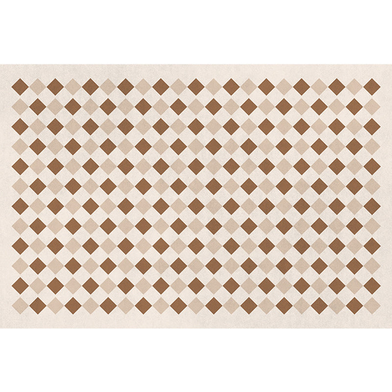 Contemporary Area Rug Geometric Pattern Rug Polyester Stain Resistant Carpet for Living Room