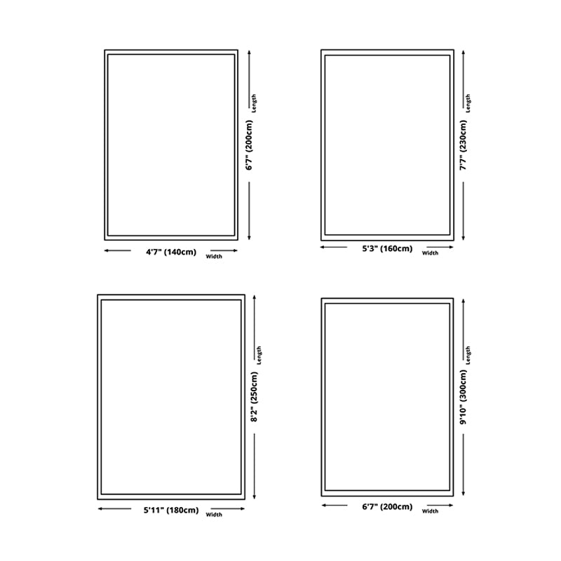 Stijlvol polyester tapijt wasbaar wastafel binnen tapijt niet-slip achterste ruggengiert tapijt voor woonkamer