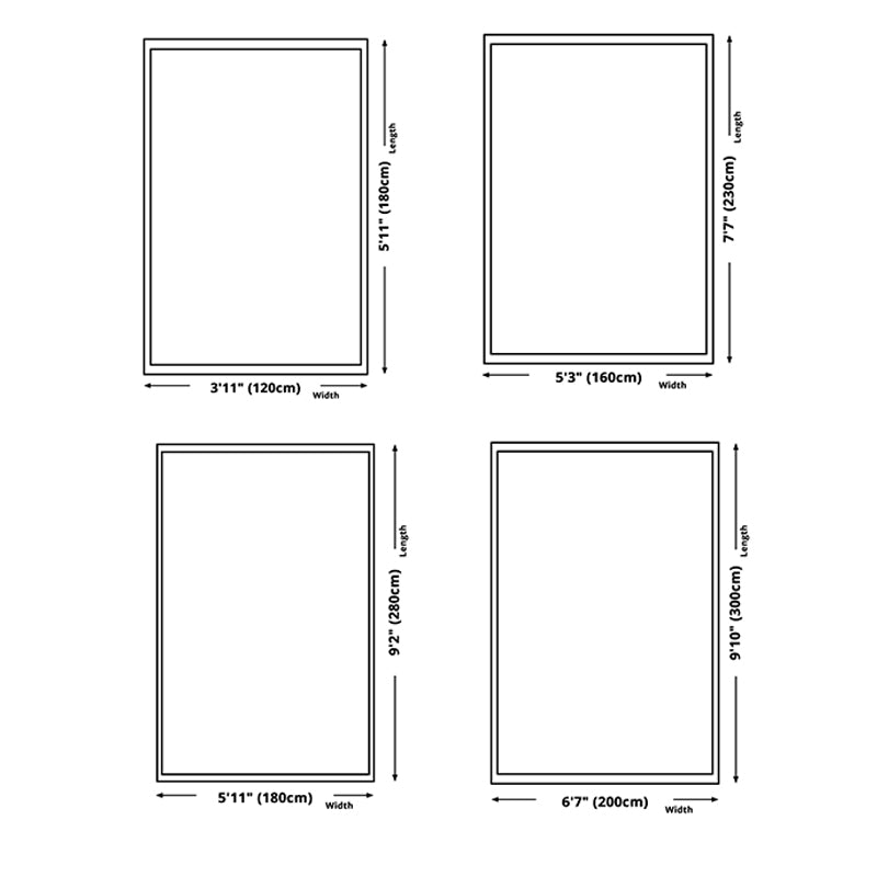 Tapis de tapis moderne gris foncé